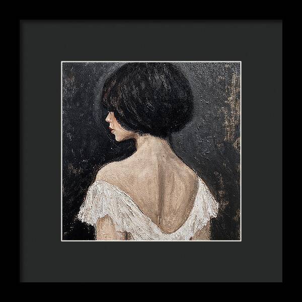 A Glimpse Unseen - Framed Print