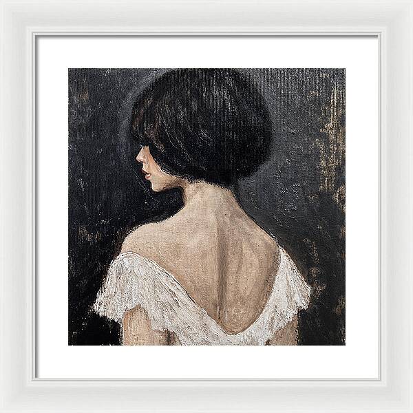 A Glimpse Unseen - Framed Print