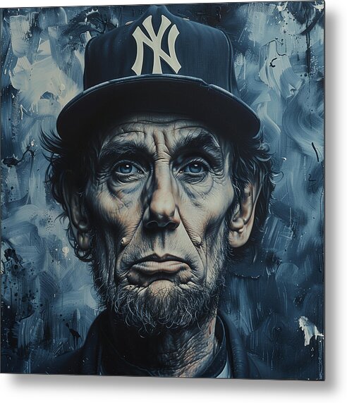 Abe in the Bronx - Metal Print