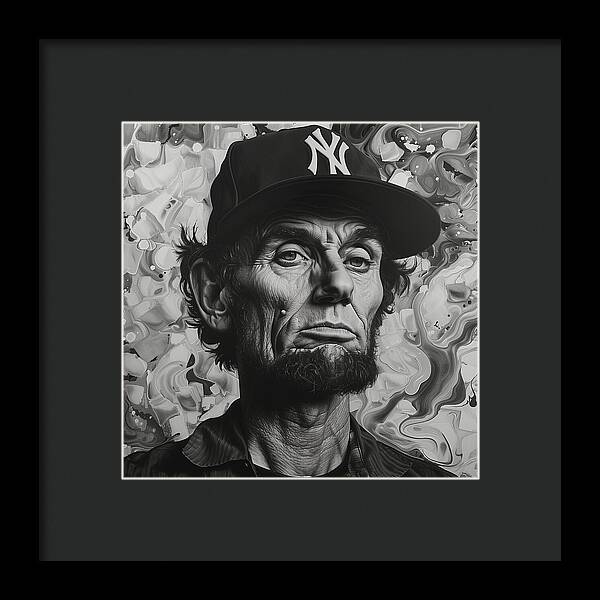 Abe's New Era - Framed Print