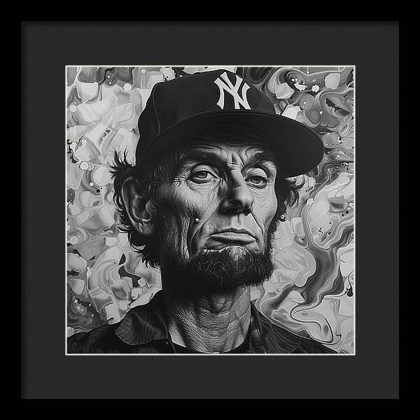 Abe's New Era - Framed Print