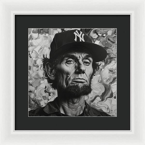 Abe's New Era - Framed Print
