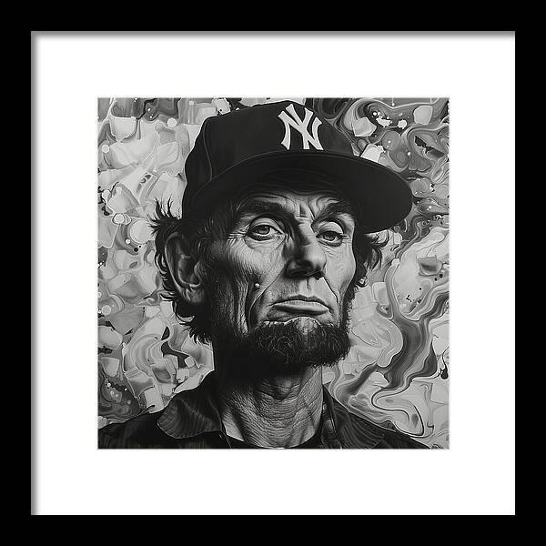 Abe's New Era - Framed Print