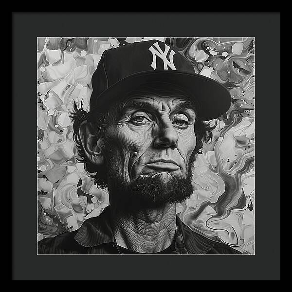 Abe's New Era - Framed Print