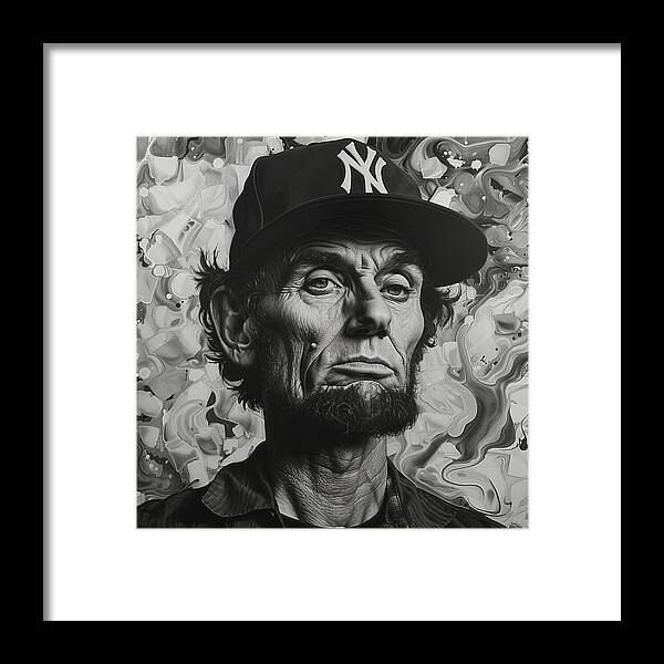 Abe's New Era - Framed Print