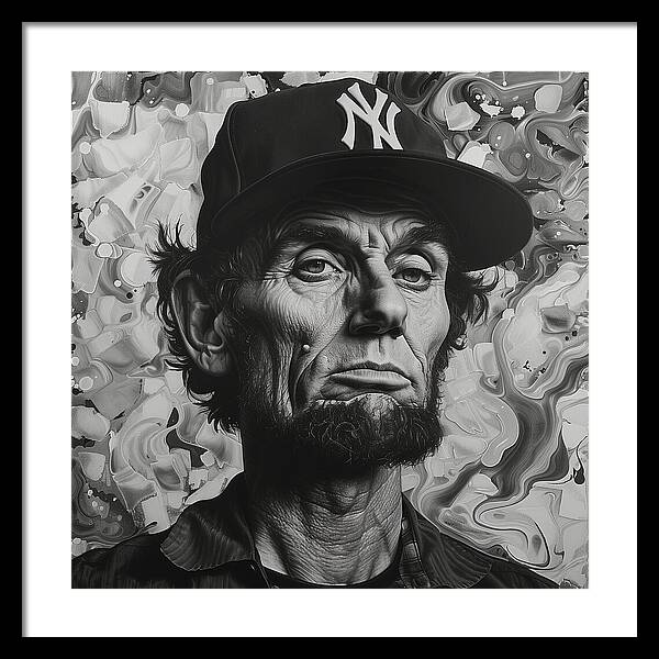 Abe's New Era - Framed Print