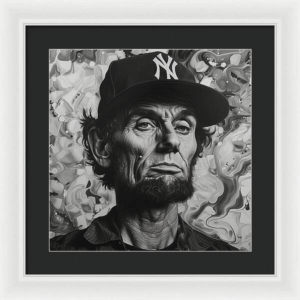 Abe's New Era - Framed Print