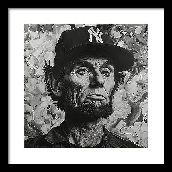 Abe's New Era - Framed Print