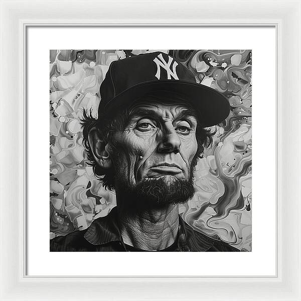 Abe's New Era - Framed Print