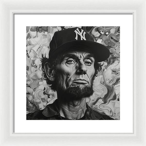 Abe's New Era - Framed Print