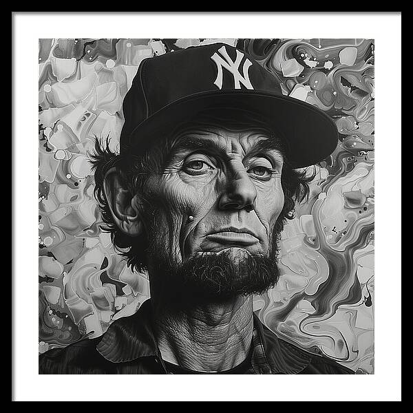 Abe's New Era - Framed Print