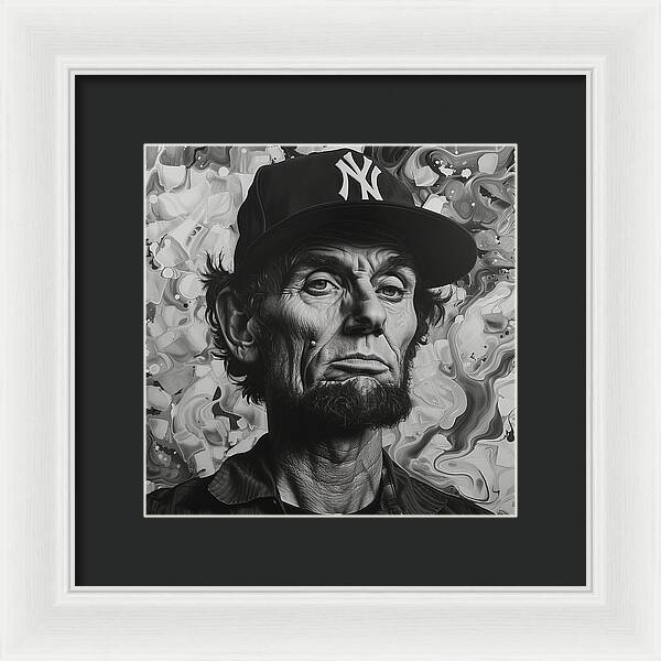 Abe's New Era - Framed Print