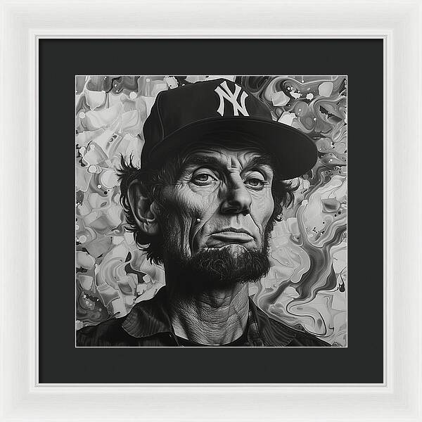 Abe's New Era - Framed Print