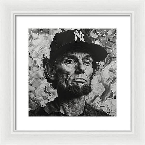 Abe's New Era - Framed Print