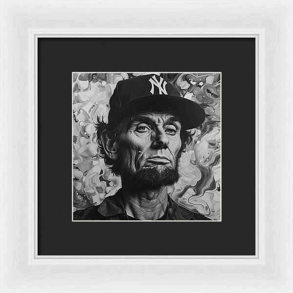 Abe's New Era - Framed Print