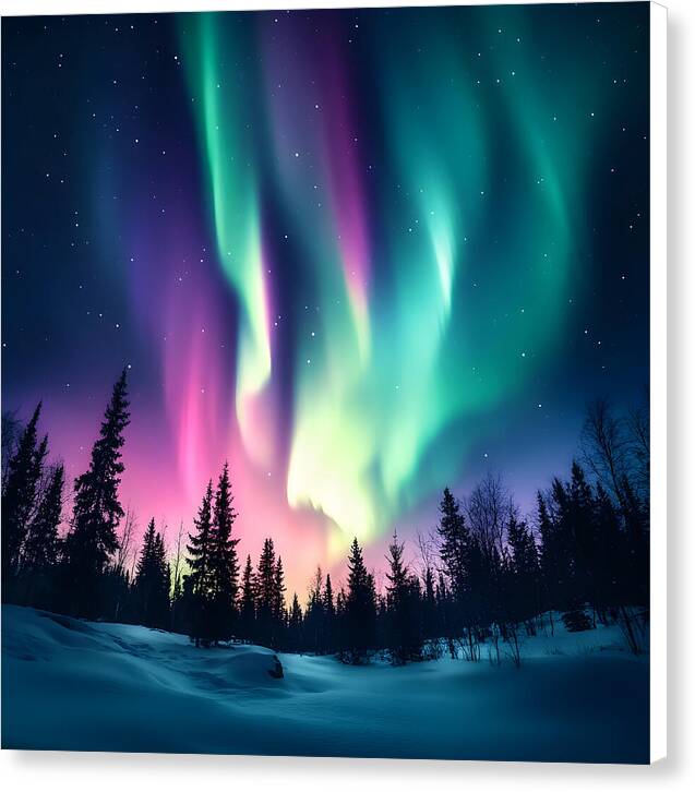 Alpine Glow - Canvas Print