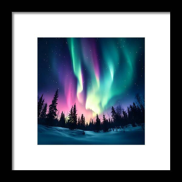 Alpine Glow - Framed Print