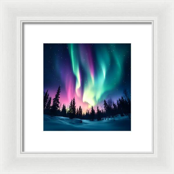 Alpine Glow - Framed Print