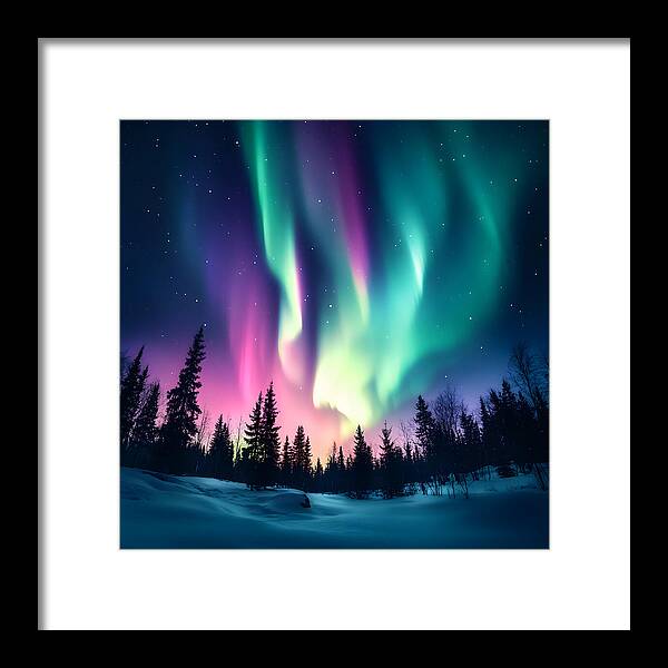 Alpine Glow - Framed Print