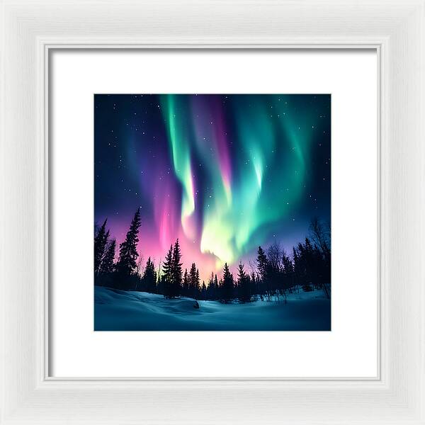 Alpine Glow - Framed Print