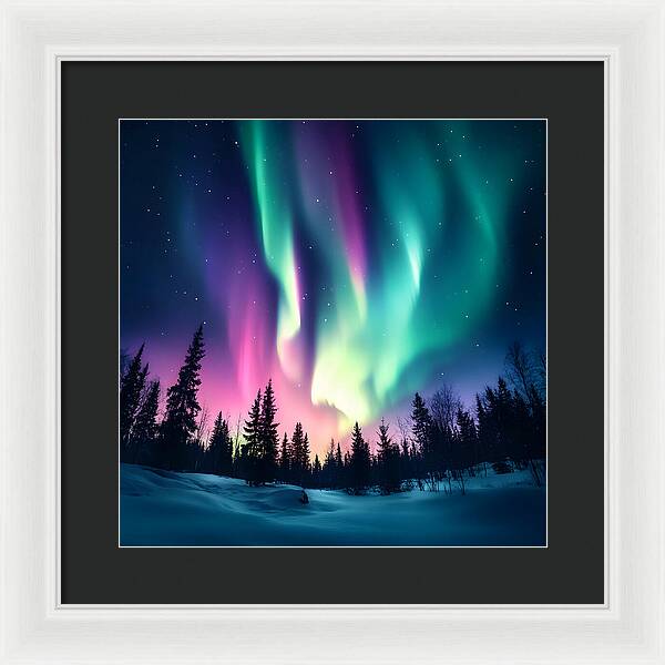 Alpine Glow - Framed Print