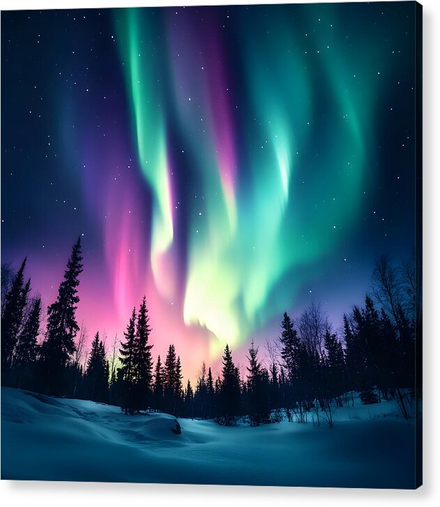 Alpine Glow - Acrylic Print