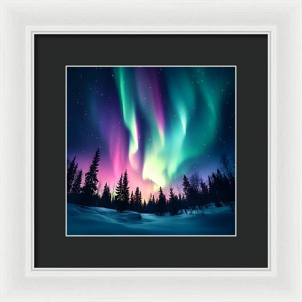 Alpine Glow - Framed Print