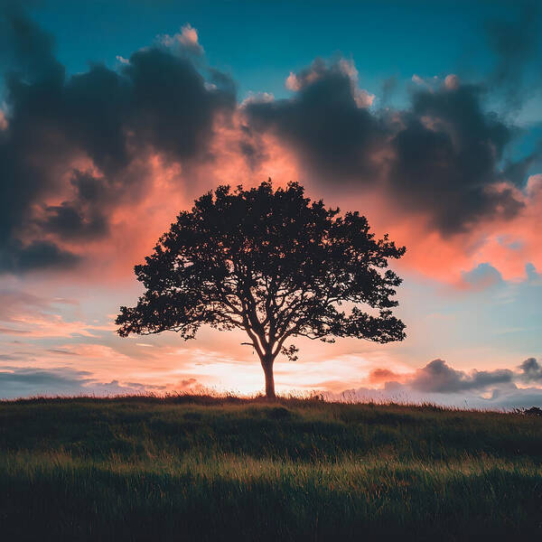 Anchored in the Breeze - Art Print