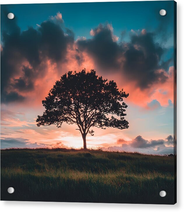 Anchored in the Breeze - Acrylic Print