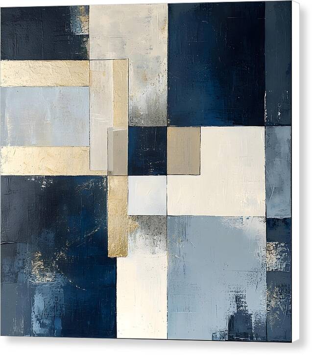 Architectural Blueprint - Canvas Print