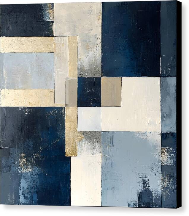 Architectural Blueprint - Canvas Print