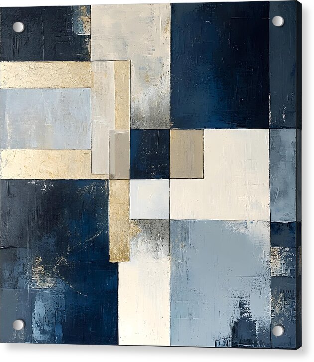 Architectural Blueprint - Acrylic Print