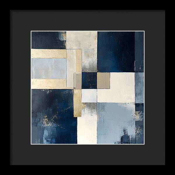 Architectural Blueprint - Framed Print