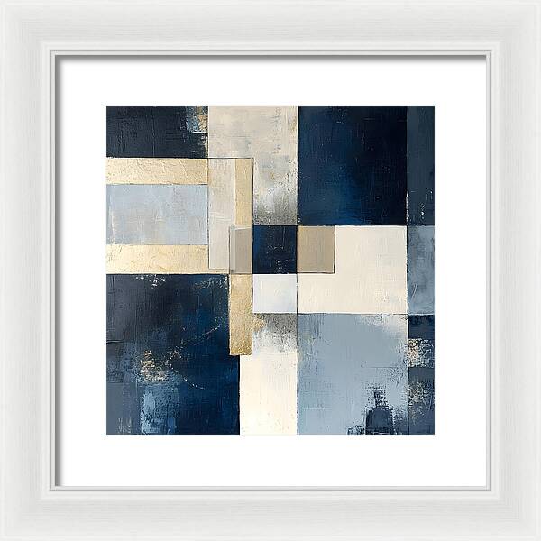 Architectural Blueprint - Framed Print