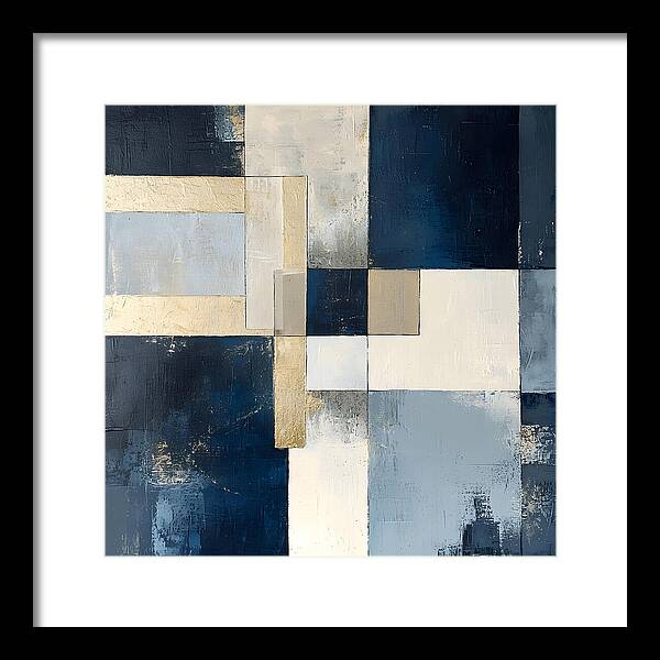 Architectural Blueprint - Framed Print