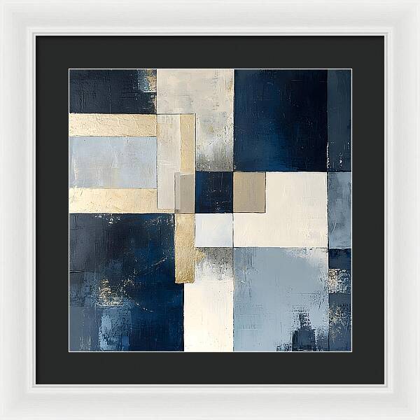 Architectural Blueprint - Framed Print