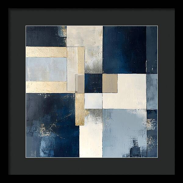 Architectural Blueprint - Framed Print