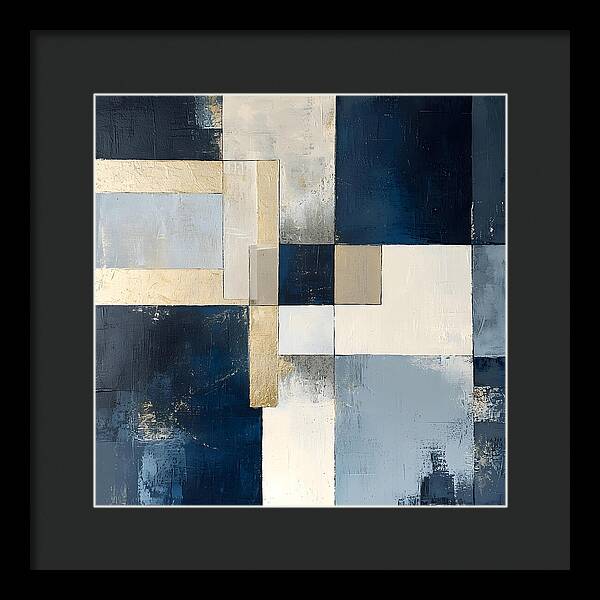 Architectural Blueprint - Framed Print