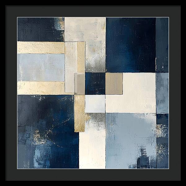 Architectural Blueprint - Framed Print