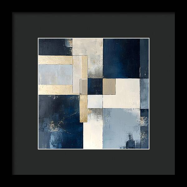 Architectural Blueprint - Framed Print