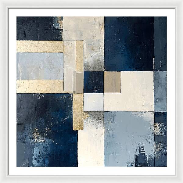 Architectural Blueprint - Framed Print