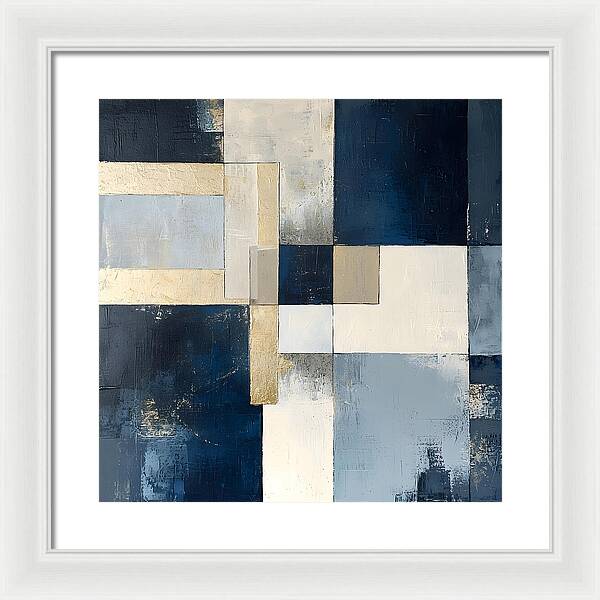 Architectural Blueprint - Framed Print