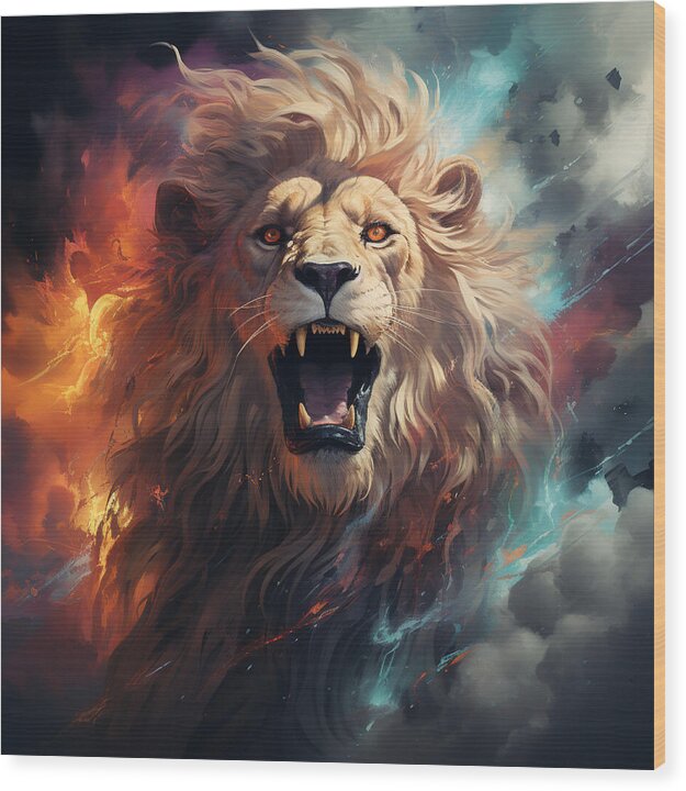 Astral Conqueror - Wood Print