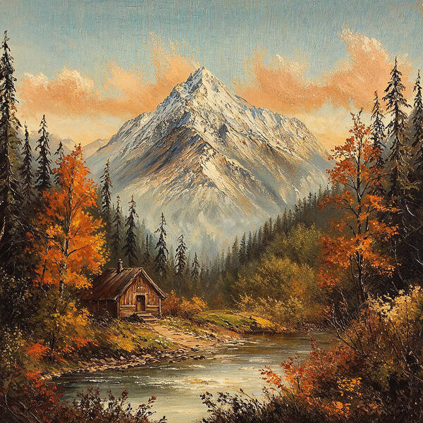 Autumn Refuge - Art Print