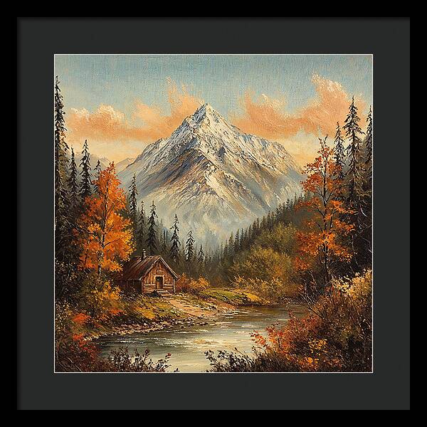 Autumn Refuge - Framed Print