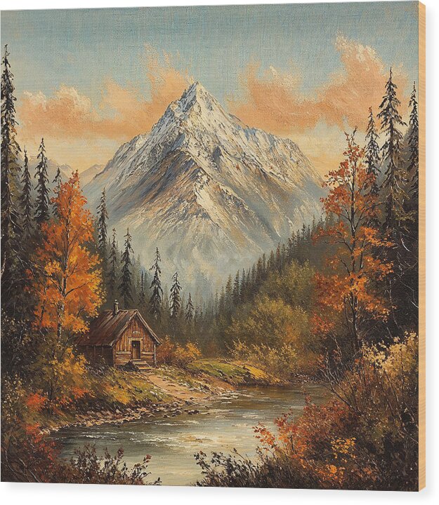 Autumn Refuge - Wood Print