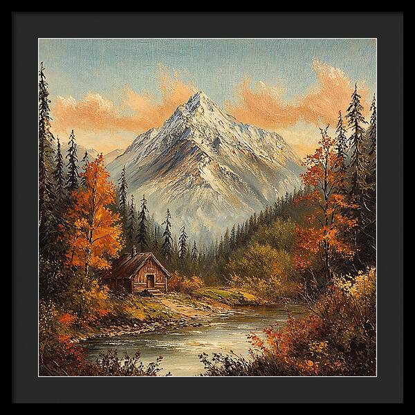 Autumn Refuge - Framed Print