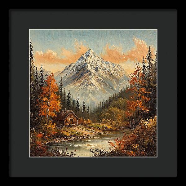 Autumn Refuge - Framed Print