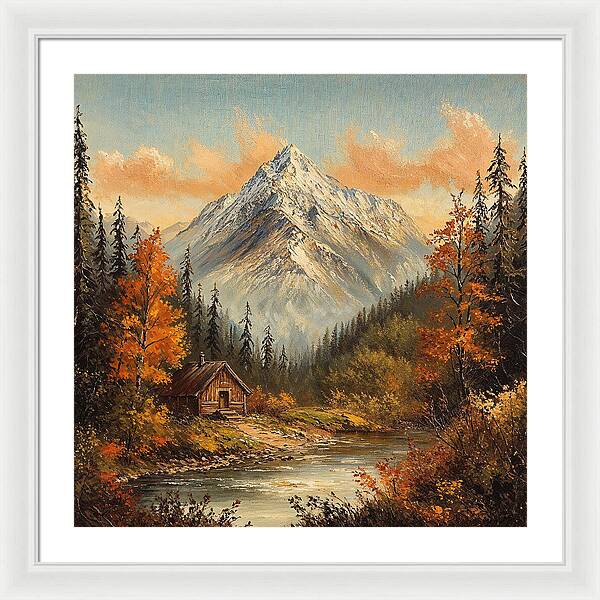 Autumn Refuge - Framed Print