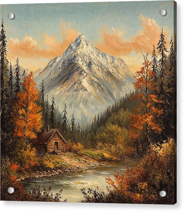 Autumn Refuge - Acrylic Print